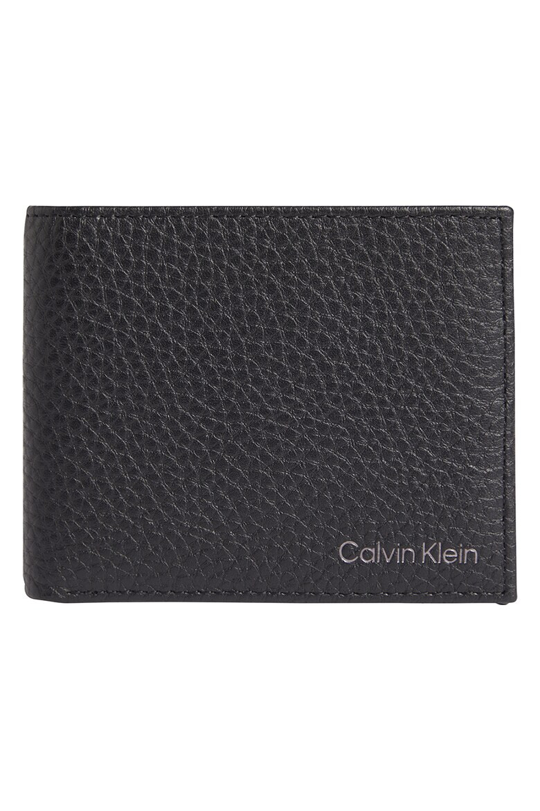 CALVIN KLEIN Кожен портфейл с релеф - Pepit.bg