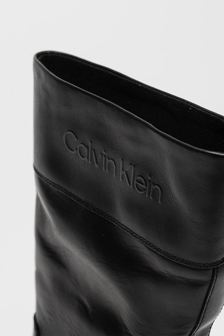 CALVIN KLEIN Кожени ботуши - Pepit.bg