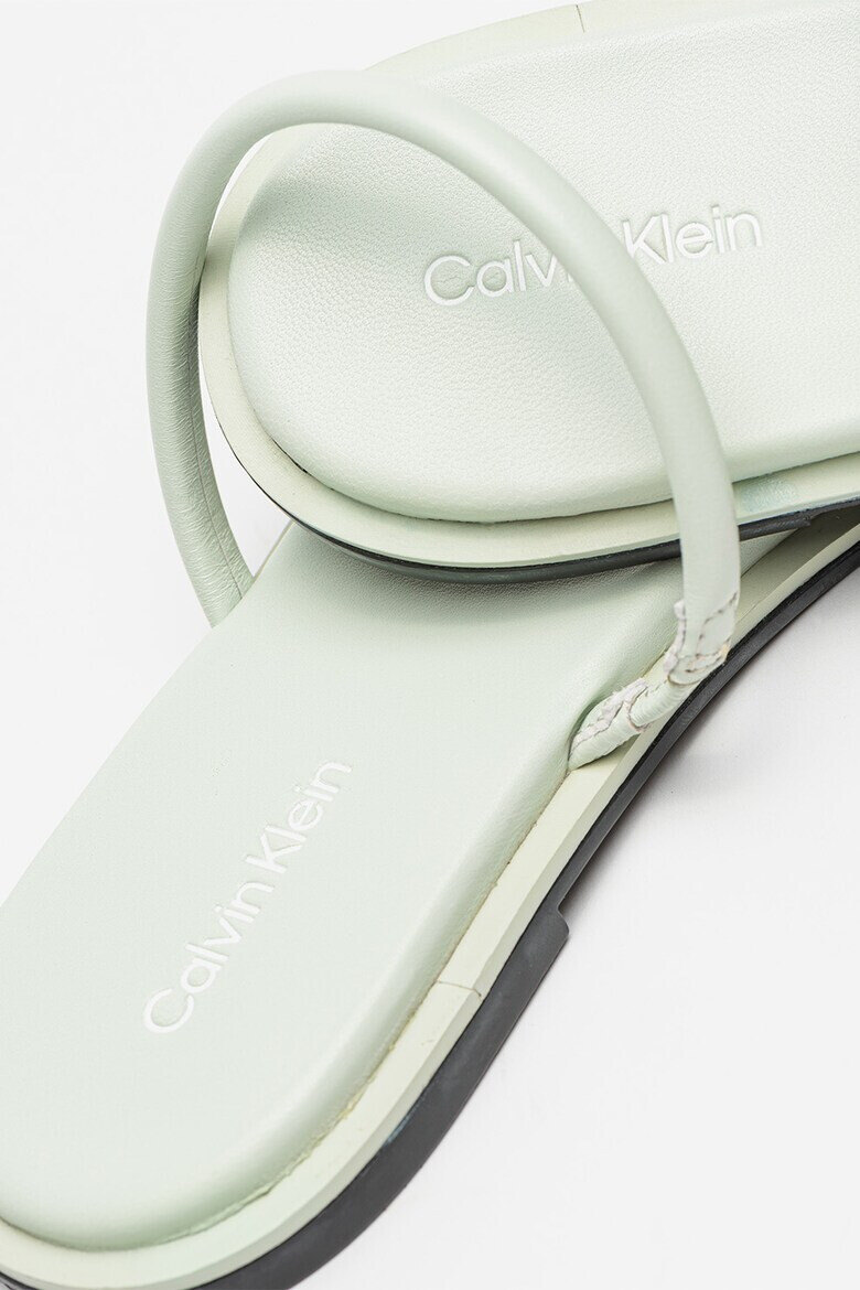 CALVIN KLEIN Кожени чехли - Pepit.bg