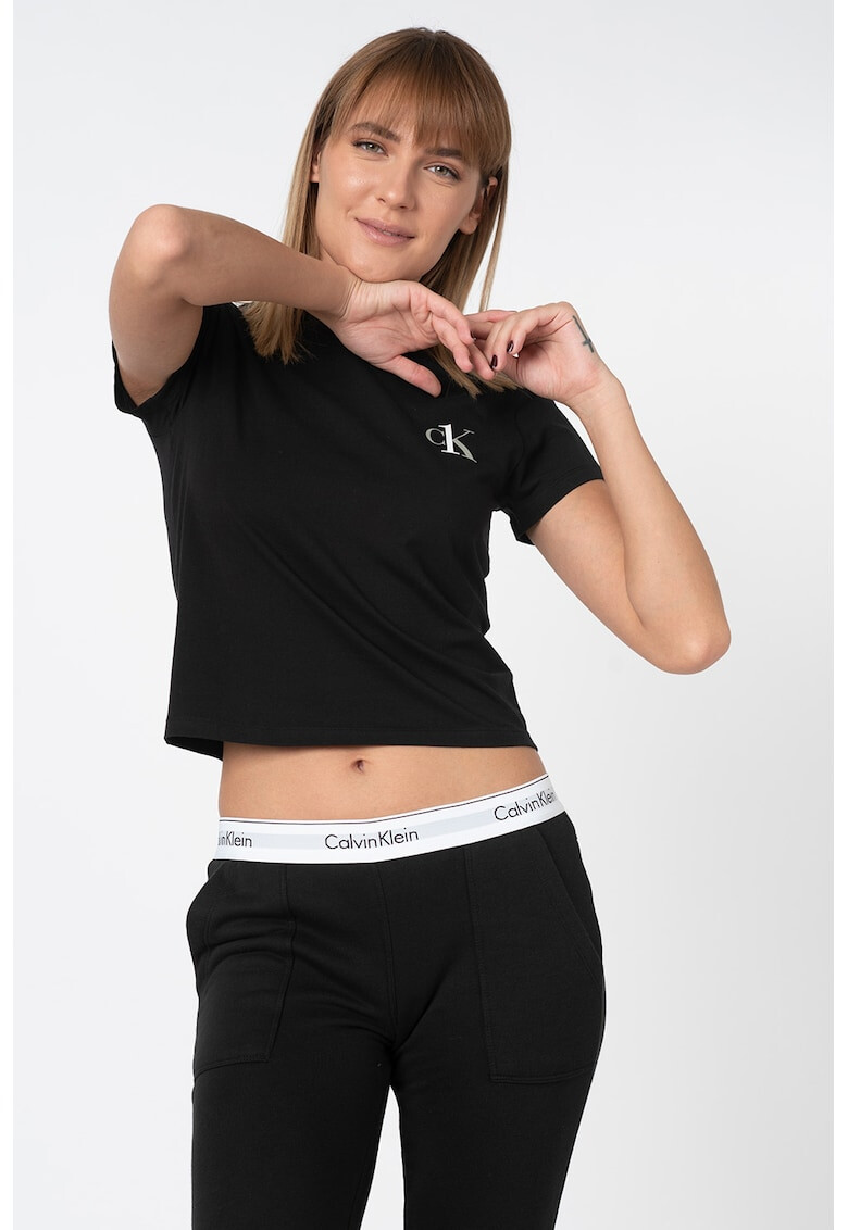 CALVIN KLEIN Къса домашна тениска g - Pepit.bg