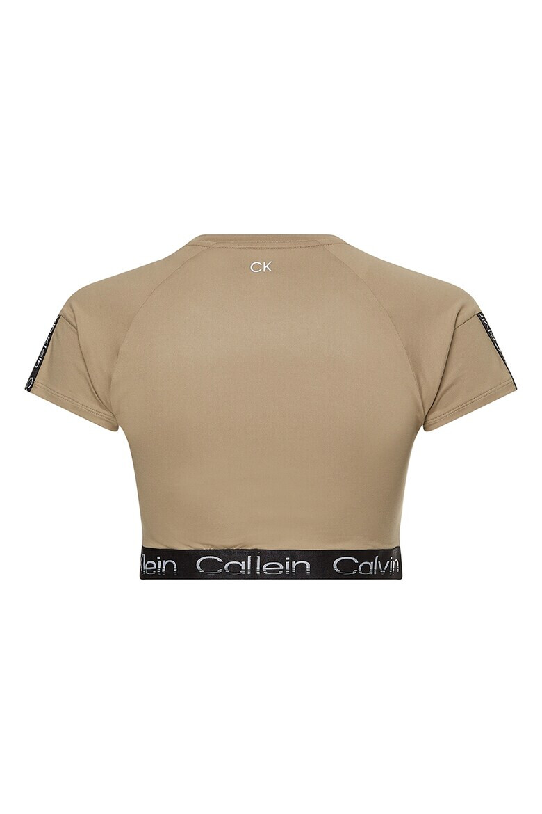 CALVIN KLEIN Къса фитнес тениска - Pepit.bg