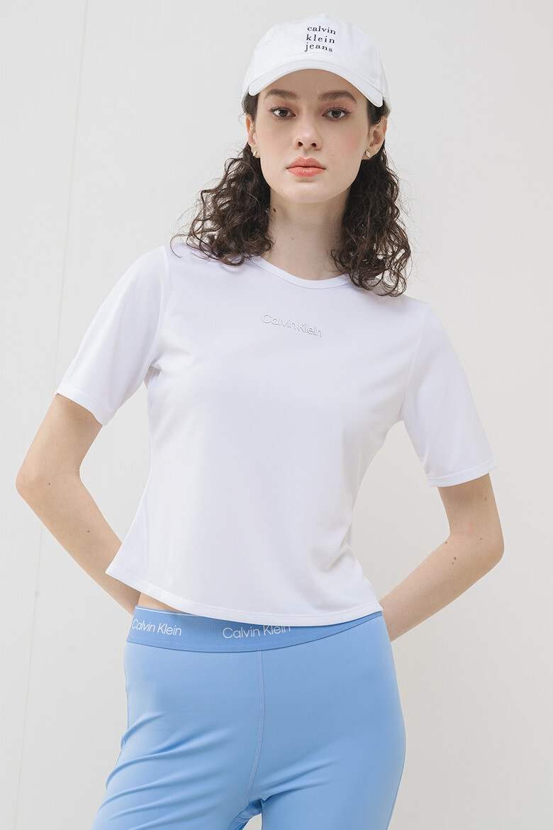 CALVIN KLEIN Къса фитнес тениска - Pepit.bg