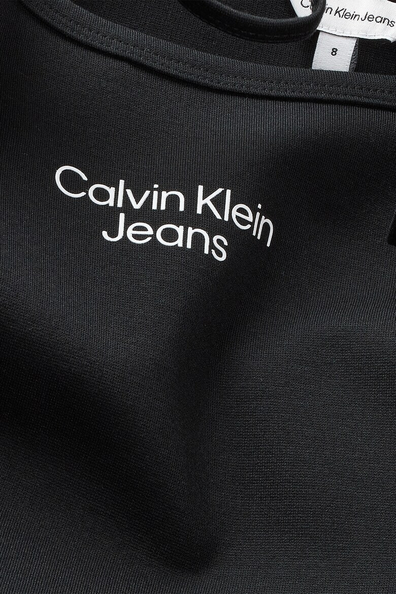 CALVIN KLEIN Къса разкроена рокля - Pepit.bg