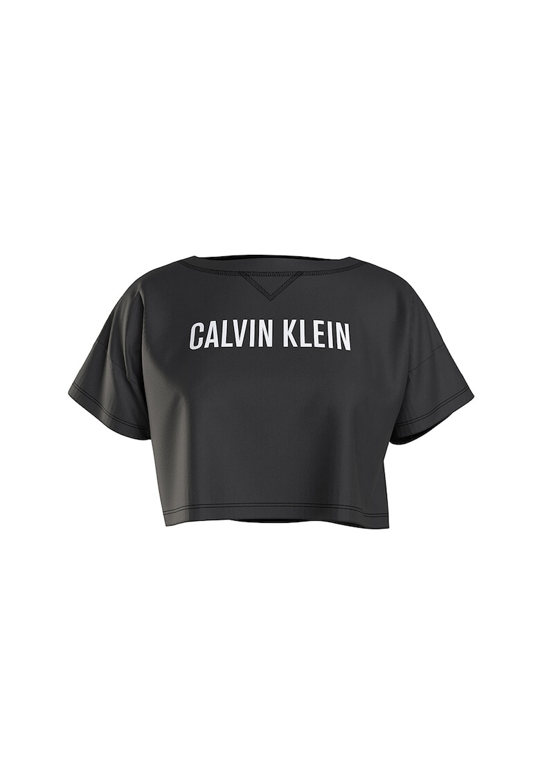 CALVIN KLEIN Къса тениска с лого - Pepit.bg