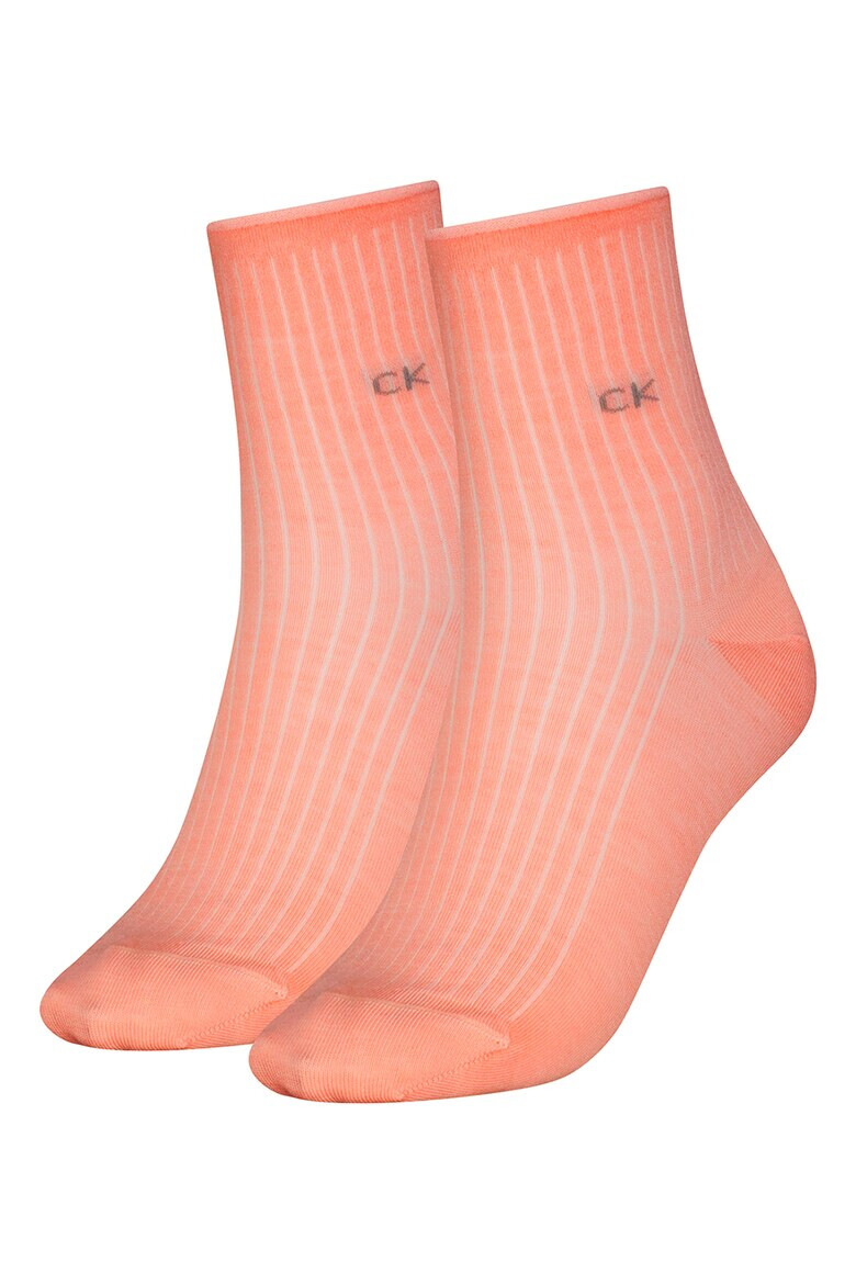 CALVIN KLEIN Къси чорапи - 2 чифта - Pepit.bg