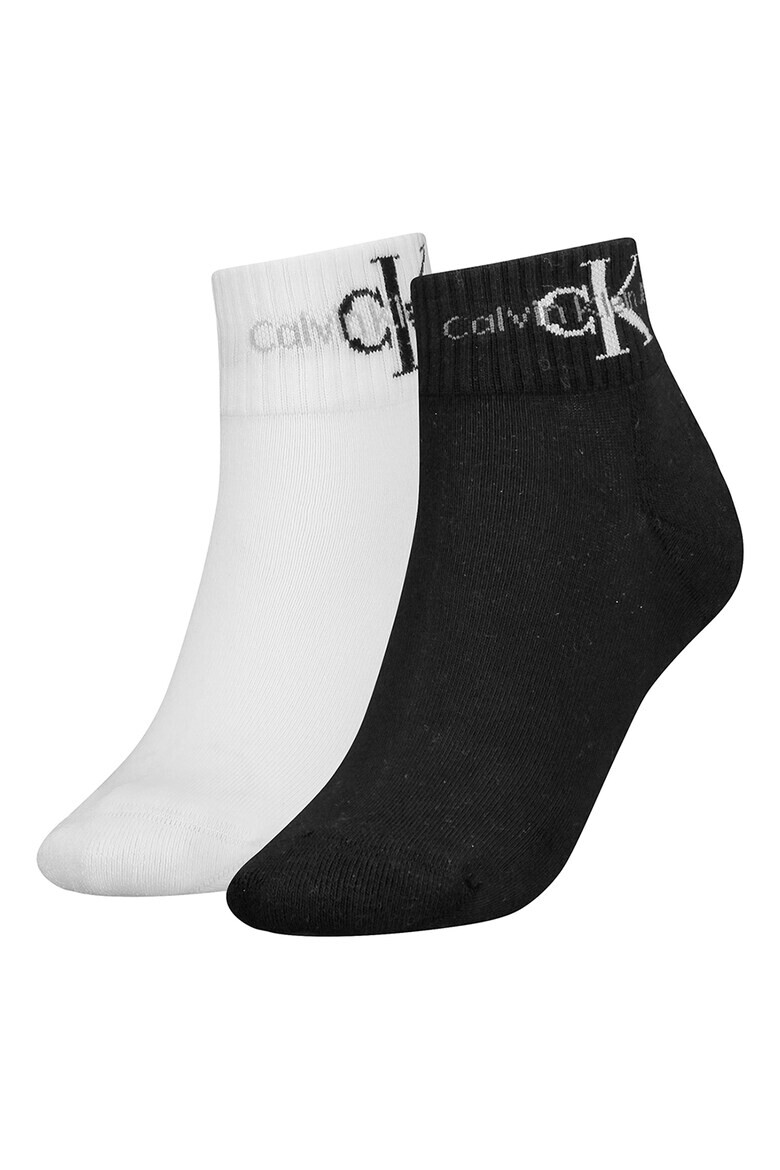 CALVIN KLEIN Къси чорапи - 2 чифта - Pepit.bg