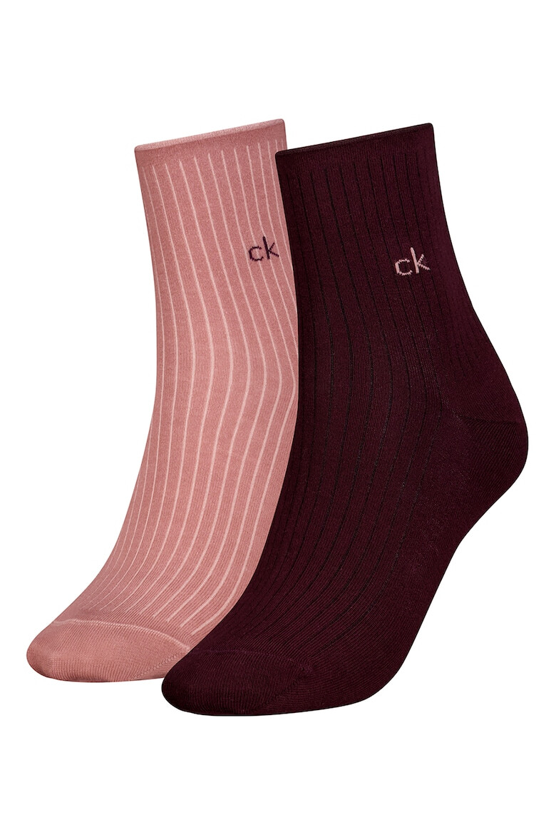 CALVIN KLEIN Къси чорапи - 2 чифта - Pepit.bg