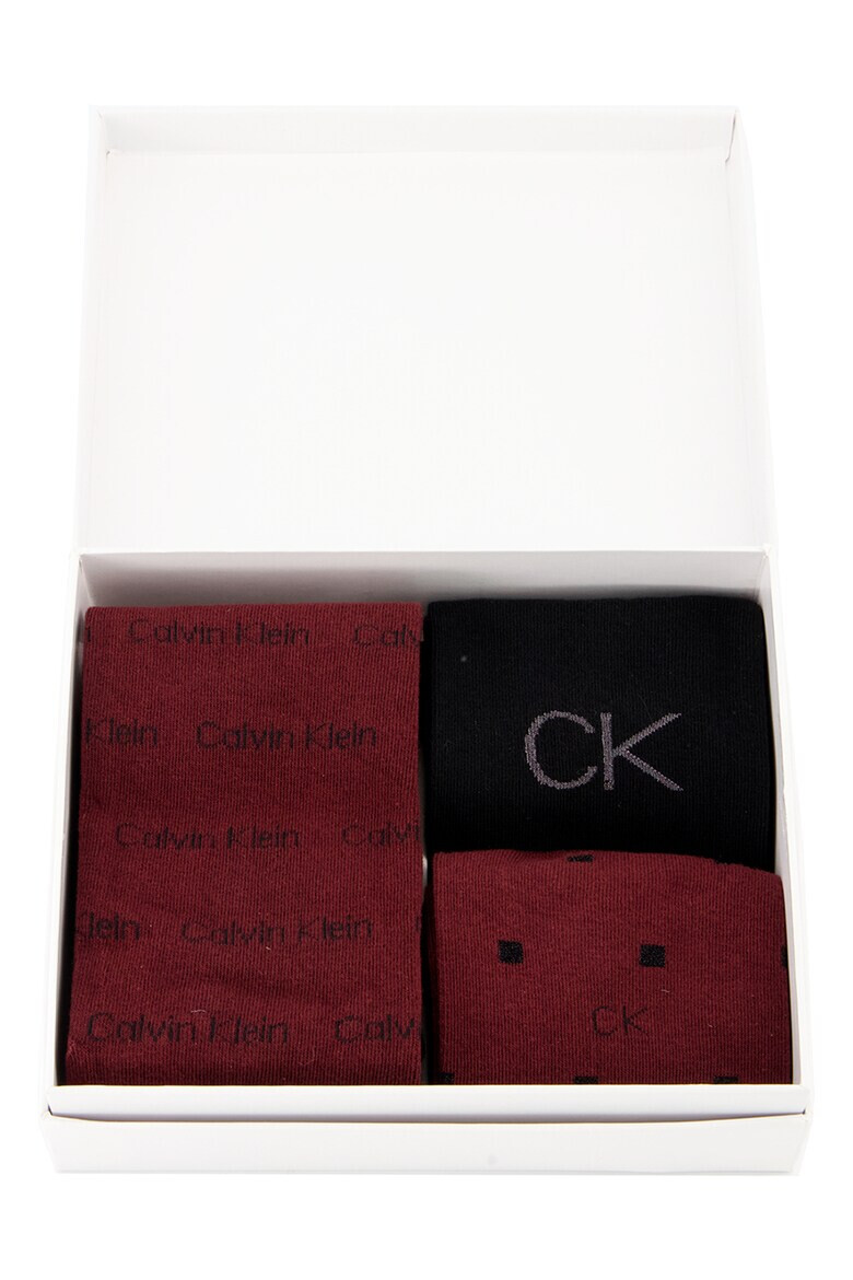 CALVIN KLEIN Къси чорапи - 3 чифта - Pepit.bg