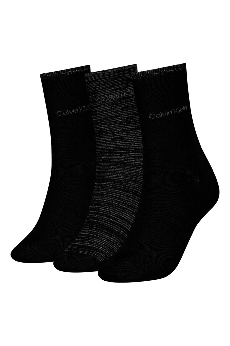 CALVIN KLEIN Къси чорапи 3 чифта - Pepit.bg