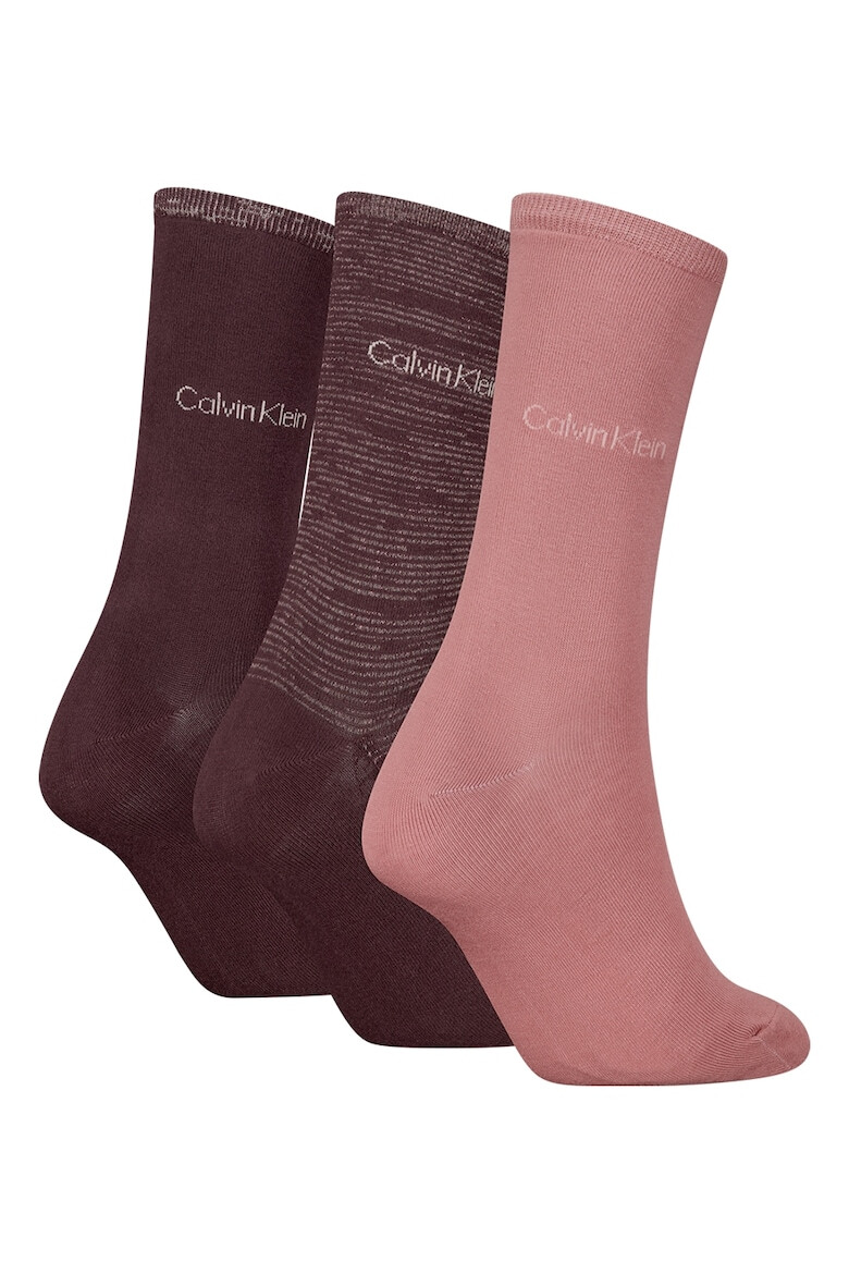 CALVIN KLEIN Къси чорапи 3 чифта - Pepit.bg