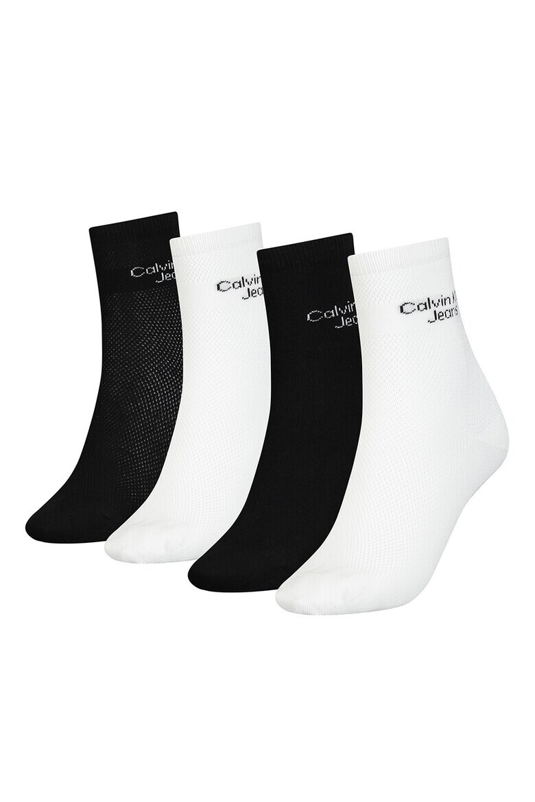 CALVIN KLEIN Къси чорапи 4 чифта - Pepit.bg