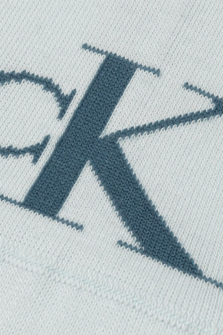 CALVIN KLEIN Къси чорапи с лого - 2 чифта - Pepit.bg