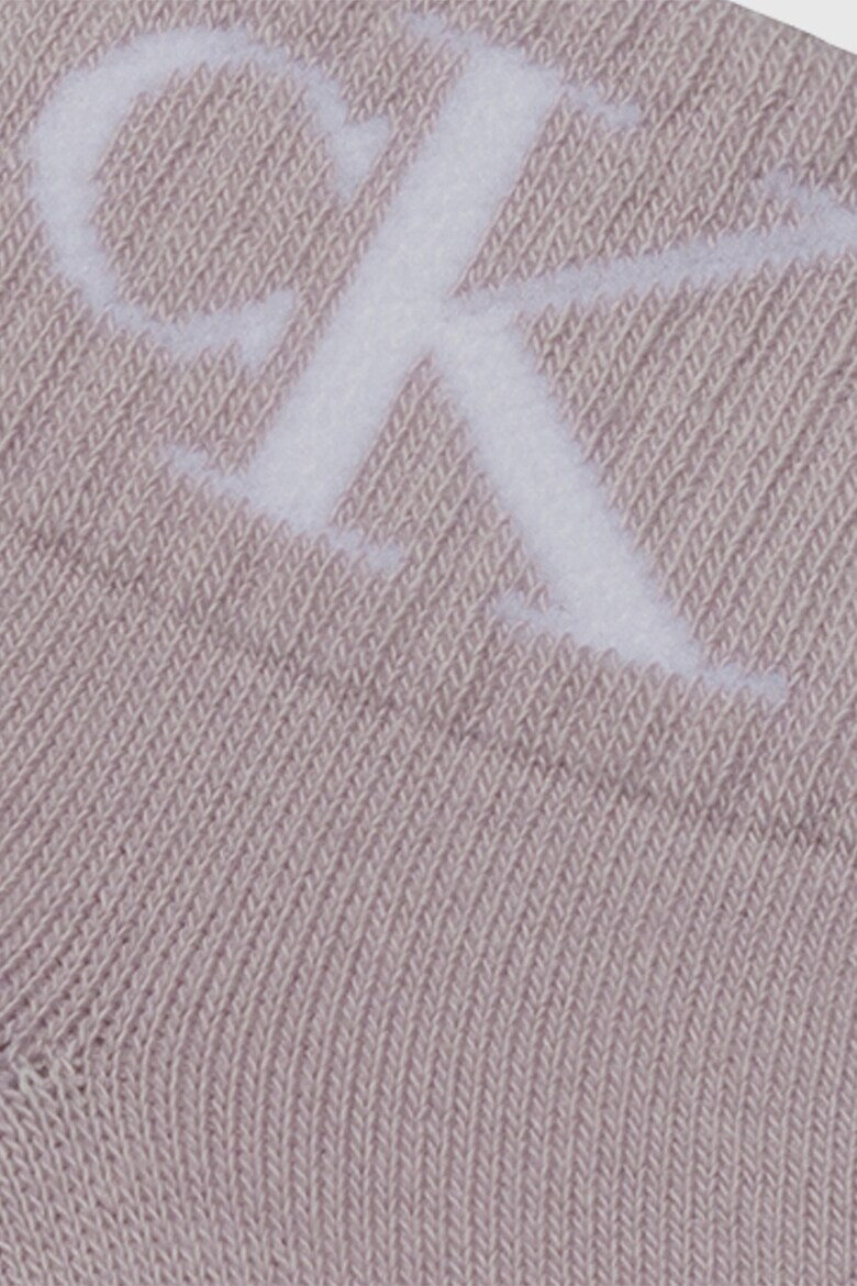 CALVIN KLEIN Къси чорапи с лого - 2 чифта - Pepit.bg