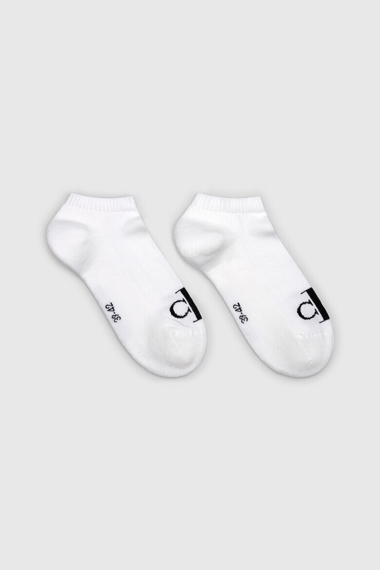 CALVIN KLEIN Къси чорапи с лого - 2 чифта - Pepit.bg