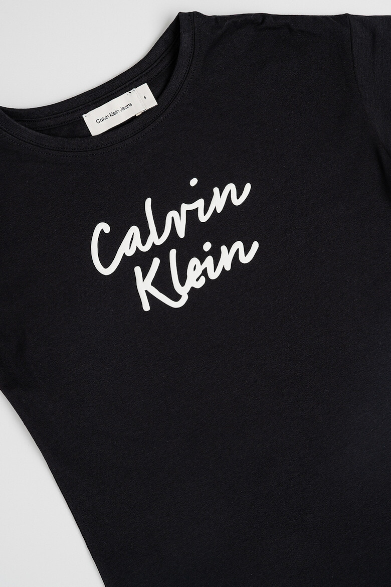 CALVIN KLEIN Ноюница с лого - Черен - Pepit.bg
