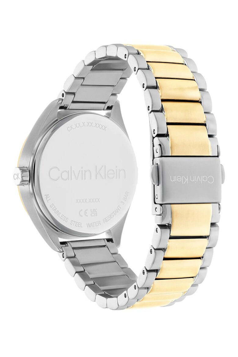 CALVIN KLEIN Овален двуцветен часовник - Pepit.bg