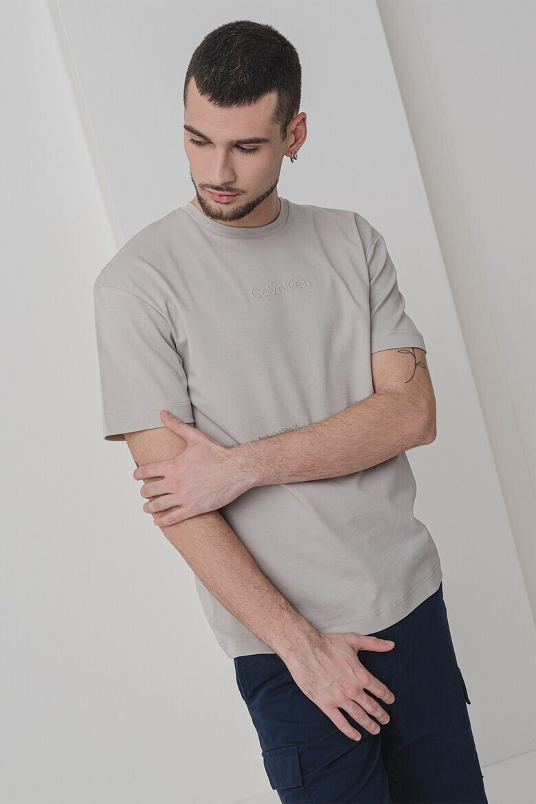 CALVIN KLEIN Памучна тениска - Pepit.bg