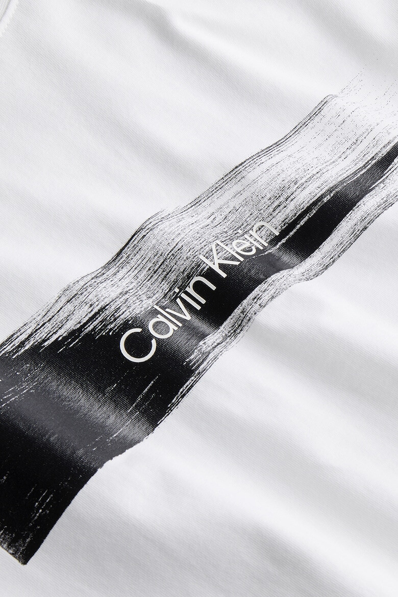 CALVIN KLEIN Памучна тениска с принт - Pepit.bg