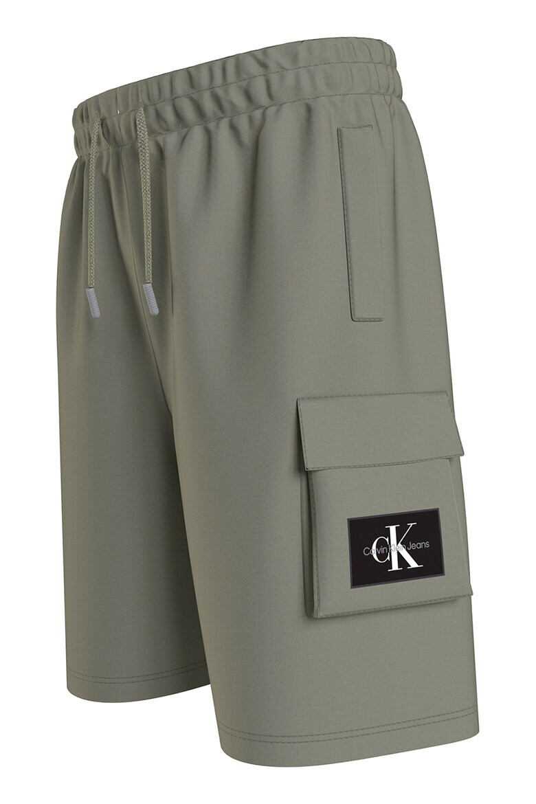 CALVIN KLEIN Памучни бермуди с джоб с капаче - Pepit.bg