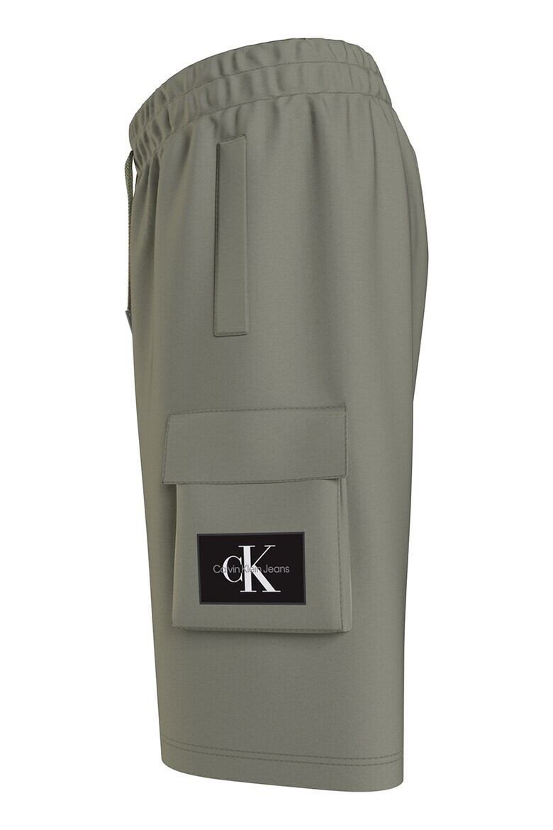 CALVIN KLEIN Памучни бермуди с джоб с капаче - Pepit.bg