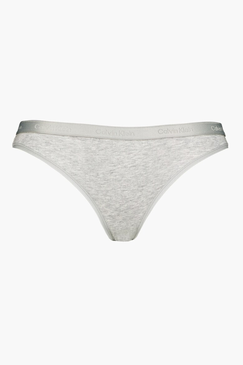 CALVIN KLEIN Памучни бикини с лого - 5 чифта - Pepit.bg