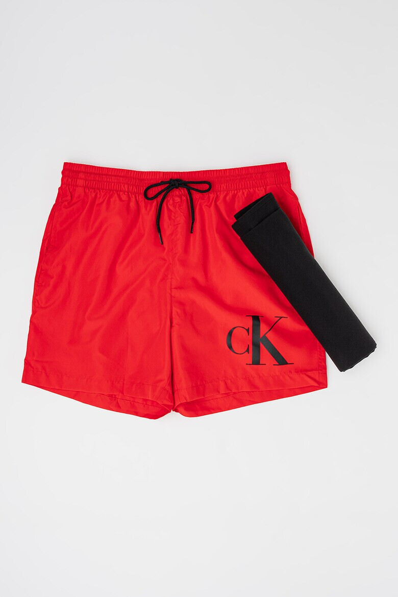 CALVIN KLEIN Плувни шорти с лого - Pepit.bg
