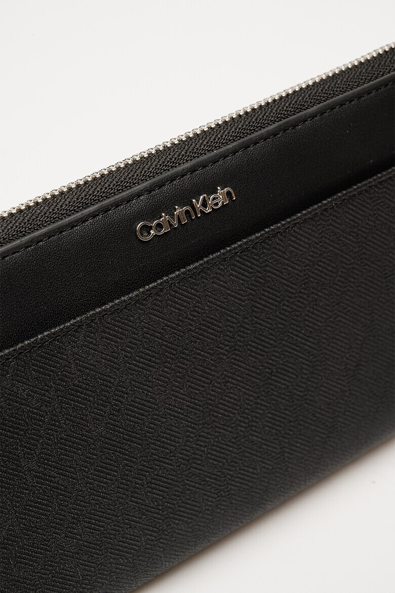 CALVIN KLEIN Портфейл с цип и лого - Pepit.bg