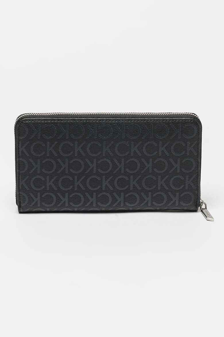 CALVIN KLEIN Портфейл с цип и принт - Pepit.bg