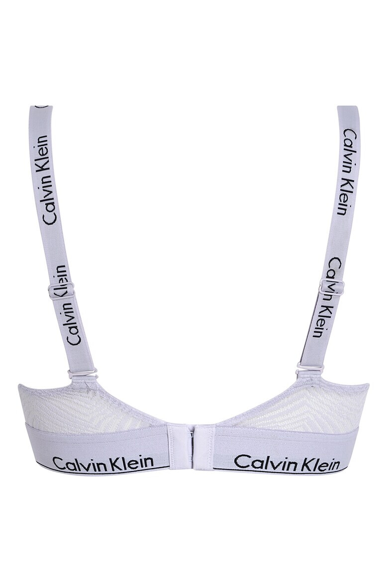 CALVIN KLEIN Релефен сутиен с лого - Pepit.bg