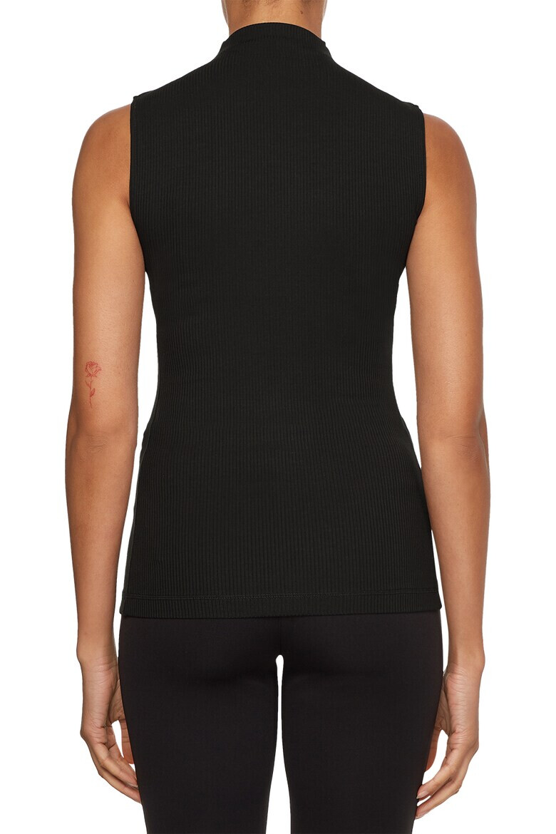 CALVIN KLEIN Рипсен топ с модал - Pepit.bg