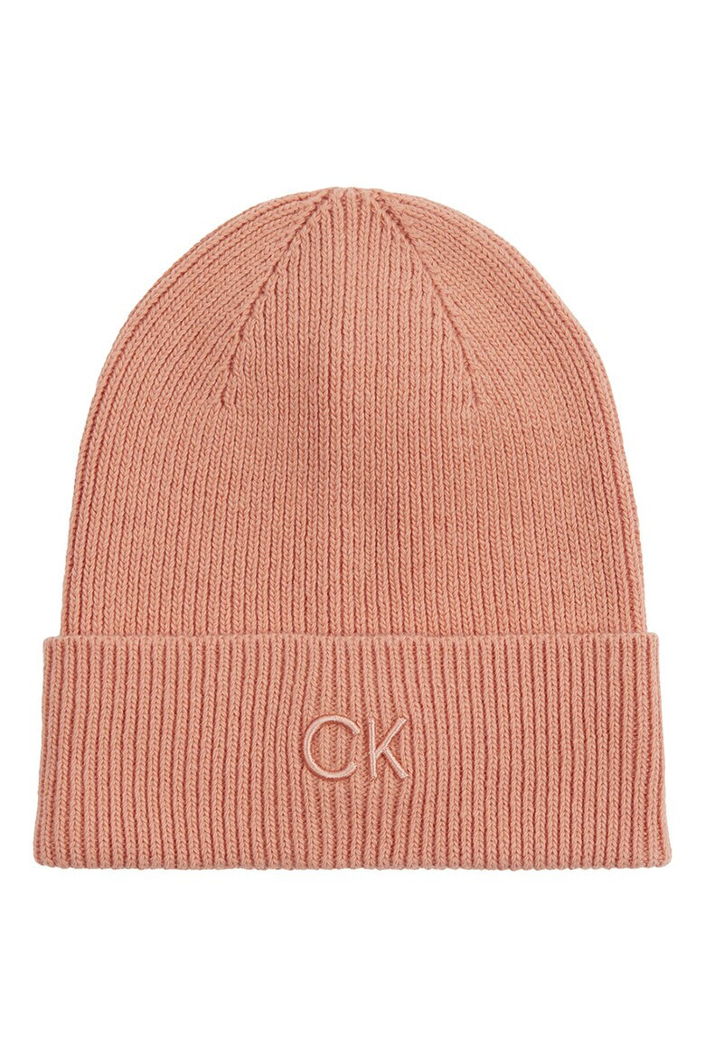 CALVIN KLEIN Рипсена шапка - Pepit.bg