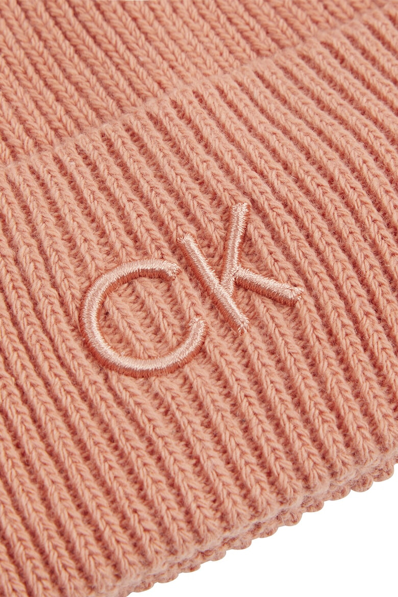 CALVIN KLEIN Рипсена шапка - Pepit.bg