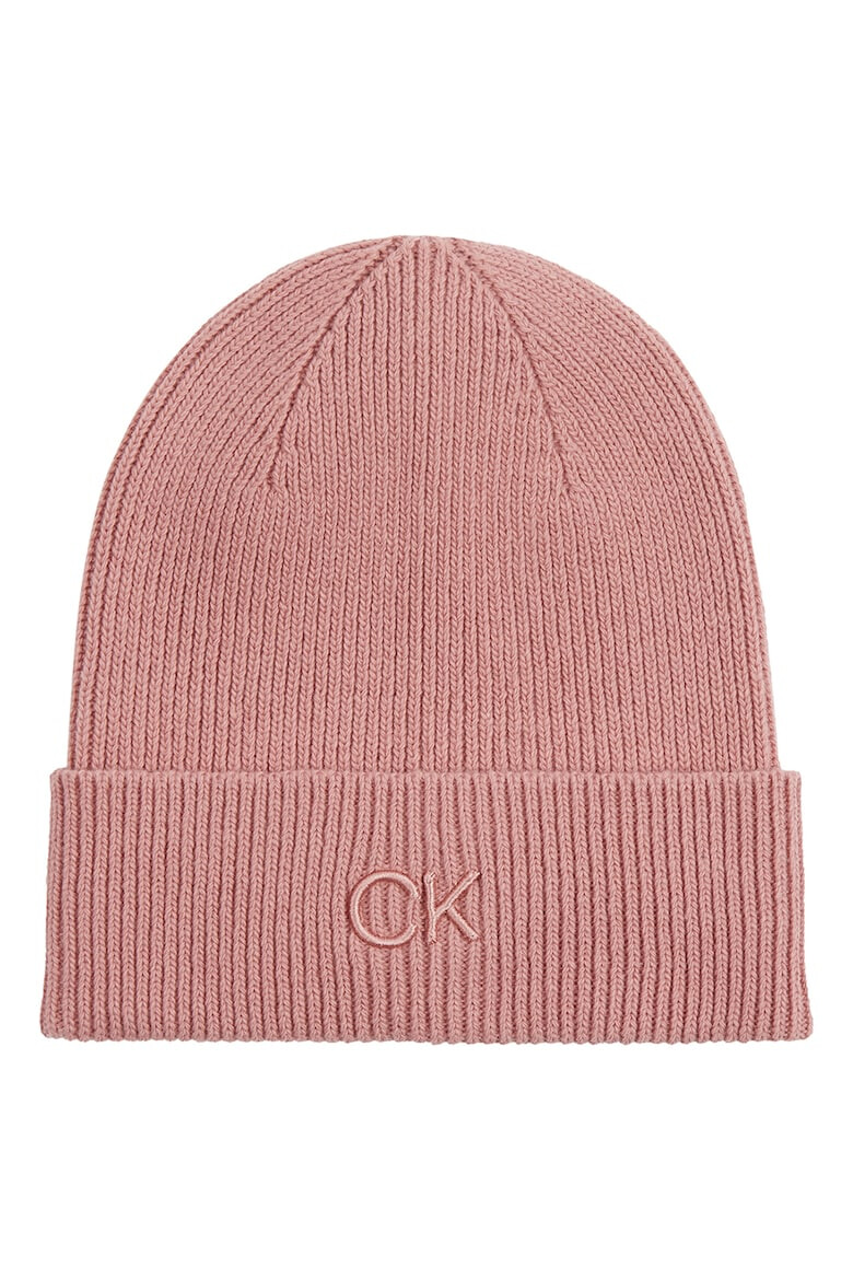 CALVIN KLEIN Рипсена шапка - Pepit.bg