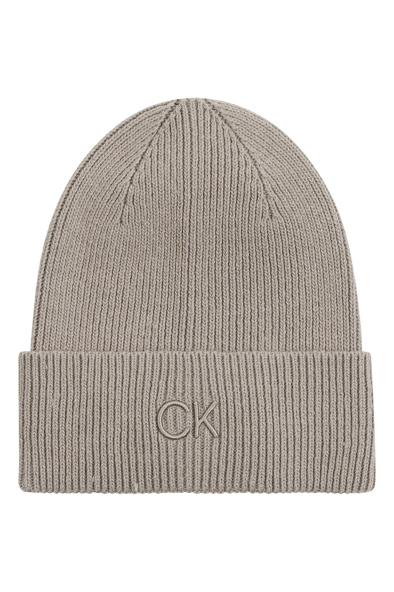 CALVIN KLEIN Рипсена шапка - Pepit.bg