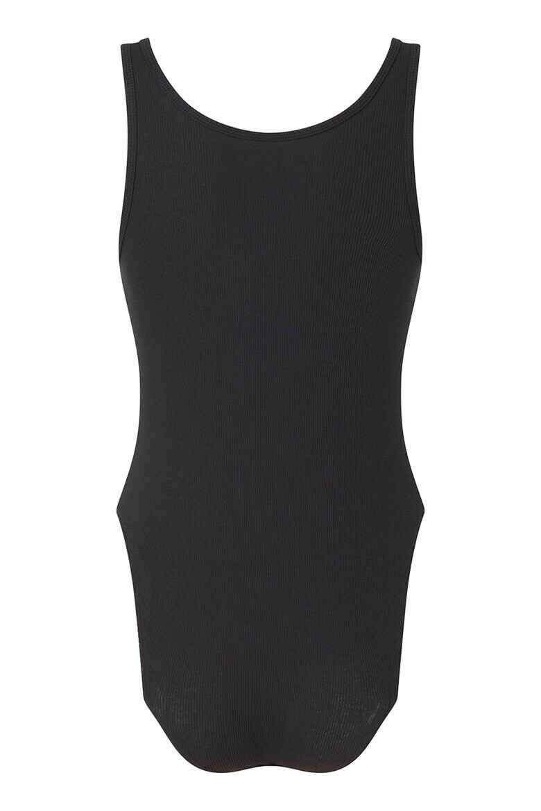 CALVIN KLEIN Рипсено боди с лого - Pepit.bg