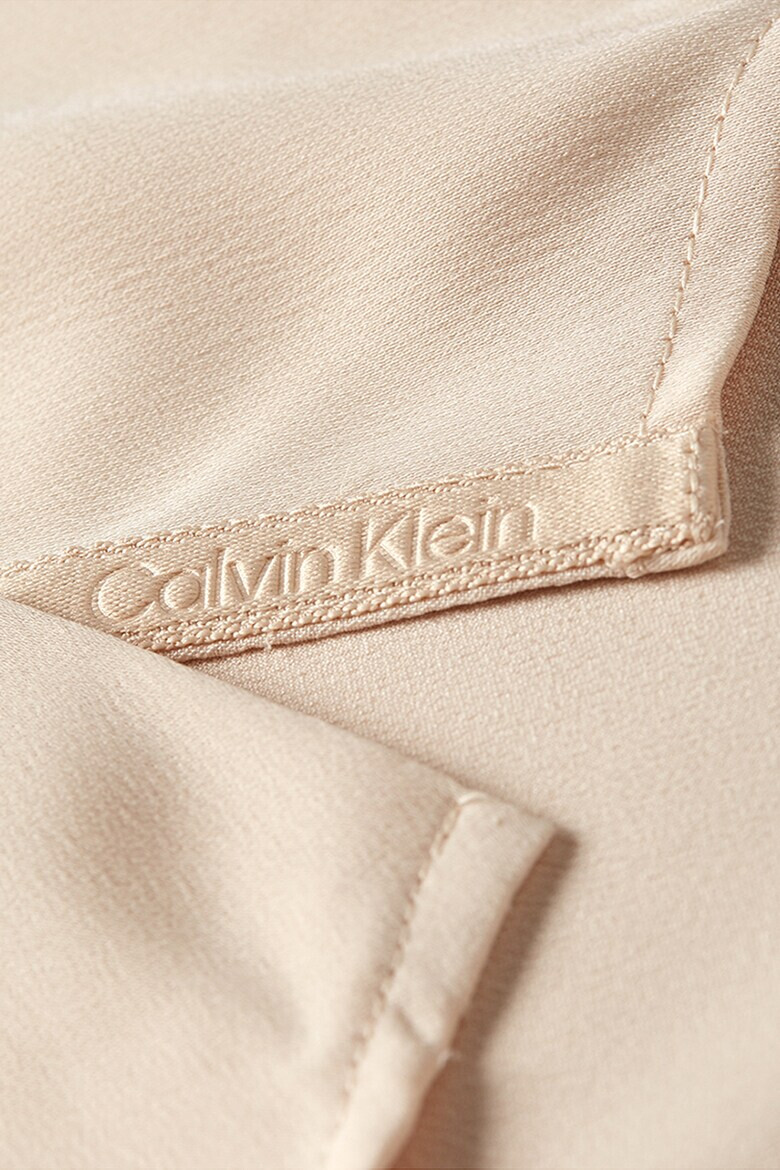 CALVIN KLEIN Риза с асиметричен подгъв - Pepit.bg