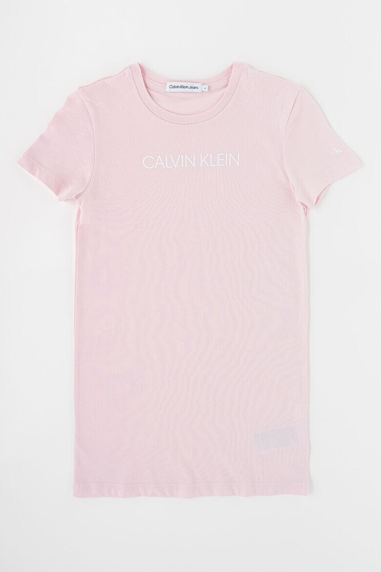 CALVIN KLEIN Рокля тип тениска с лого - Pepit.bg