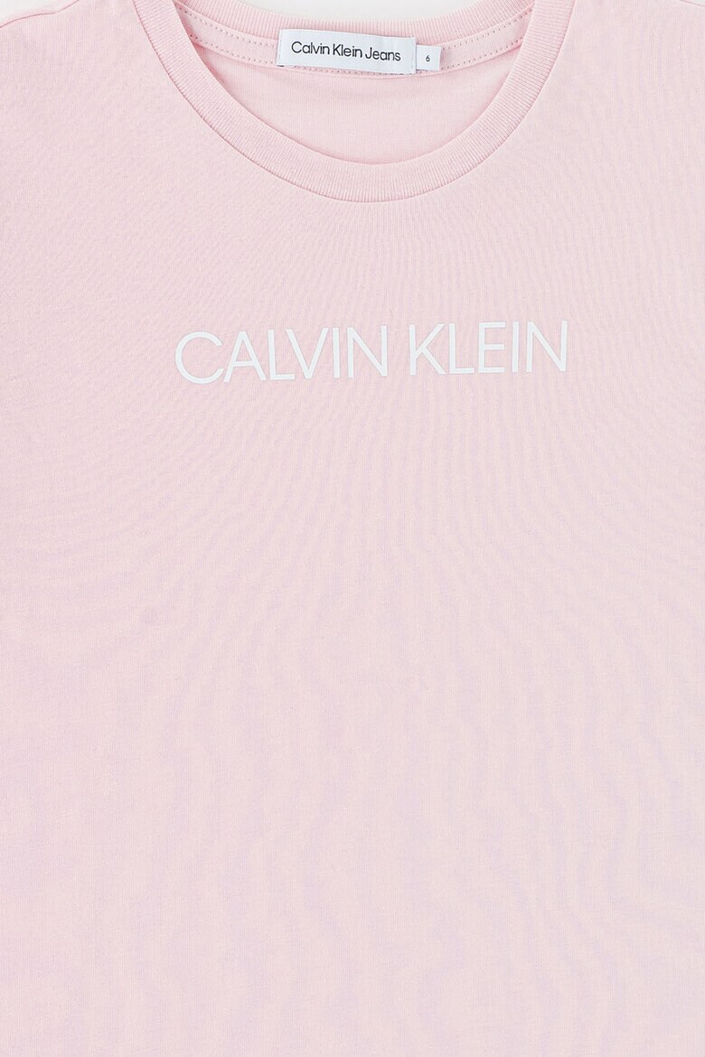 CALVIN KLEIN Рокля тип тениска с лого - Pepit.bg