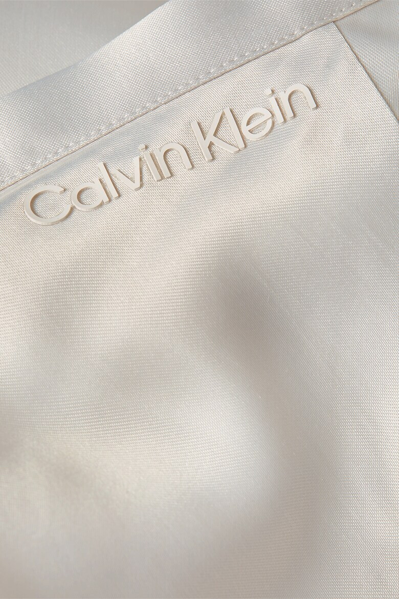 CALVIN KLEIN Сатинирана пола с цепка встрани - Pepit.bg