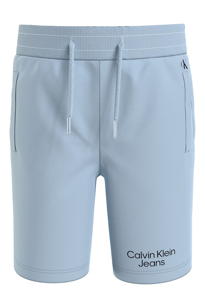 CALVIN KLEIN Слим бермуди с връзка - Pepit.bg