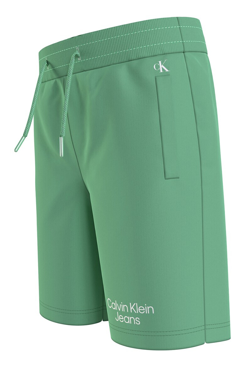 CALVIN KLEIN Слим бермуди с връзка - Pepit.bg