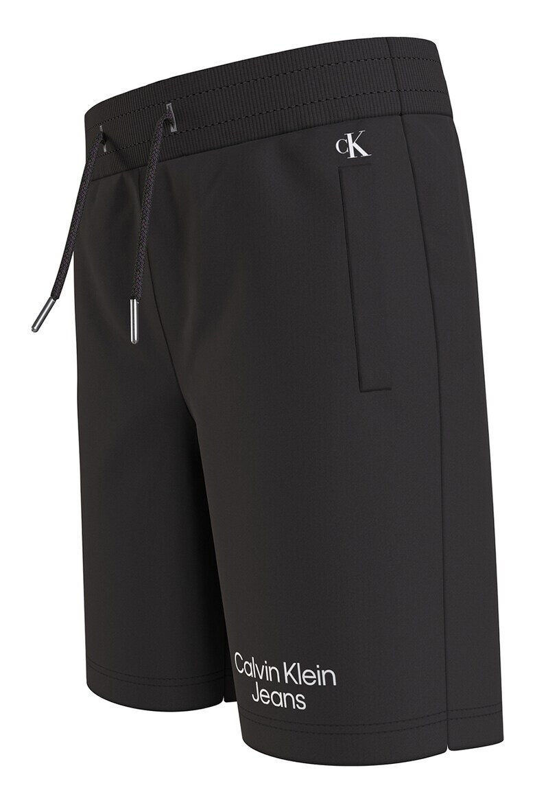 CALVIN KLEIN Слим бермуди с връзка - Pepit.bg