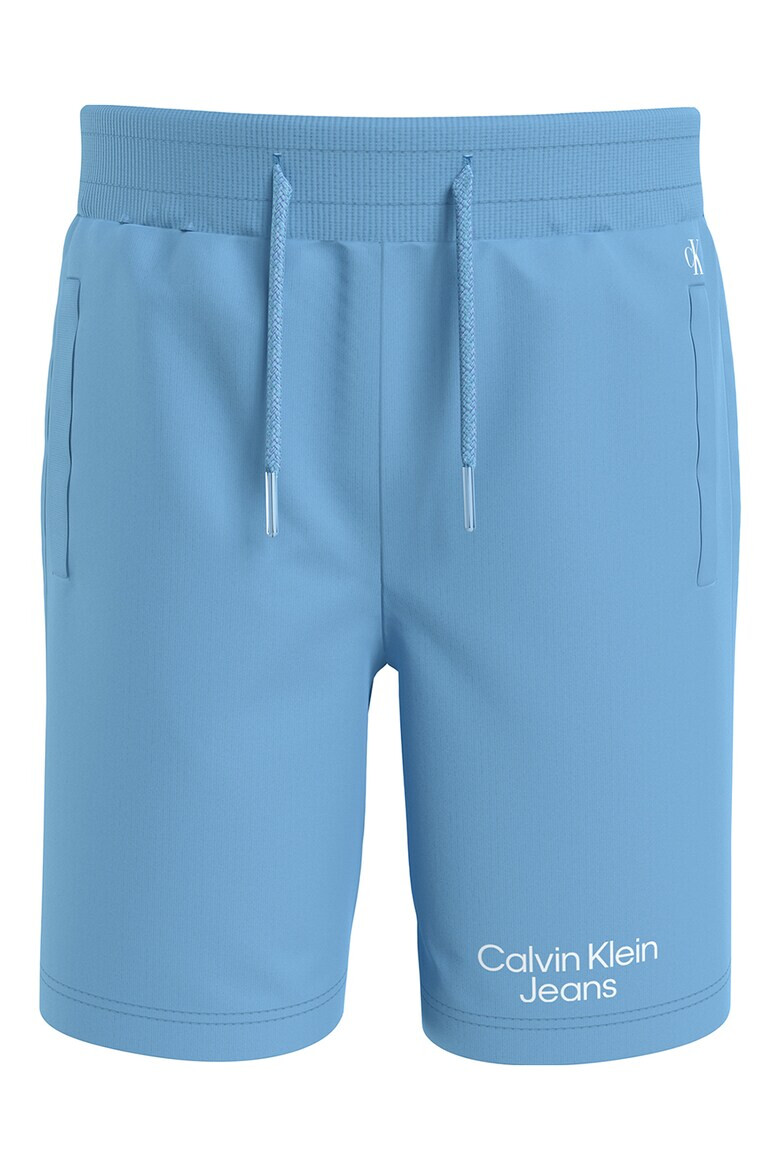 CALVIN KLEIN Слим бермуди с връзка - Pepit.bg