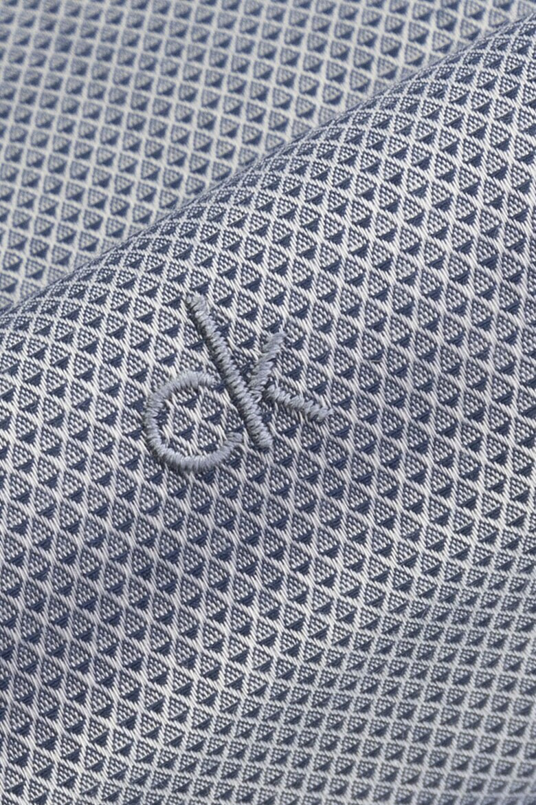 CALVIN KLEIN Слим памучна риза - Pepit.bg