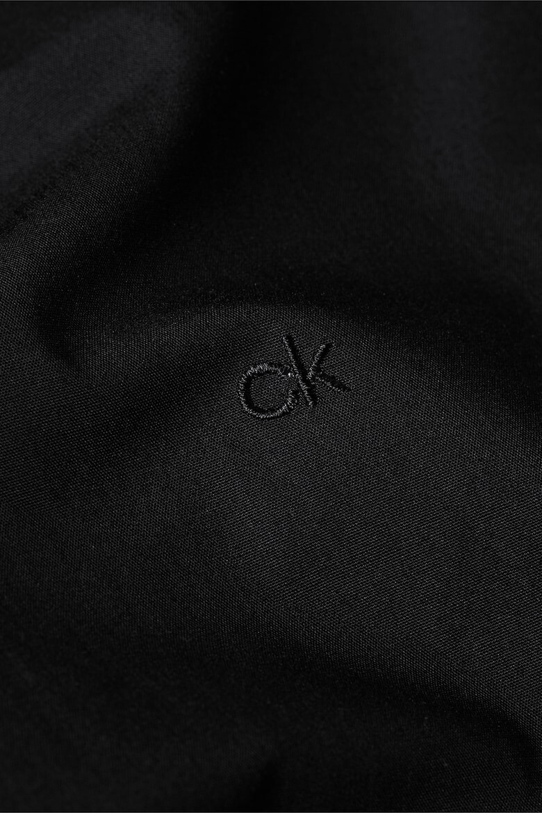 CALVIN KLEIN Слим риза - Тъмно морско синьо - Pepit.bg