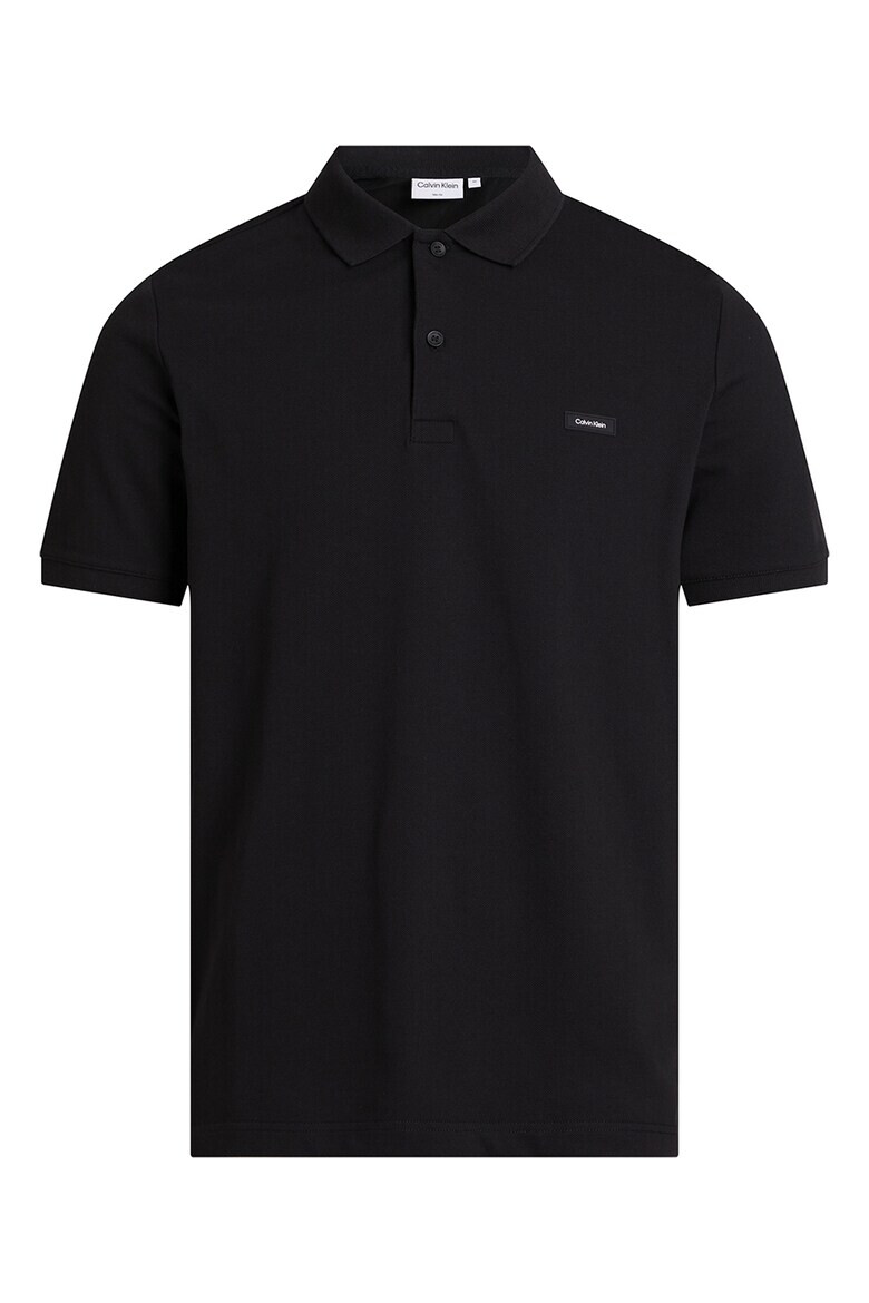 CALVIN KLEIN Слим тениска с яка - Pepit.bg