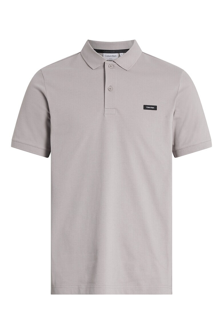 CALVIN KLEIN Слим тениска с яка - Pepit.bg