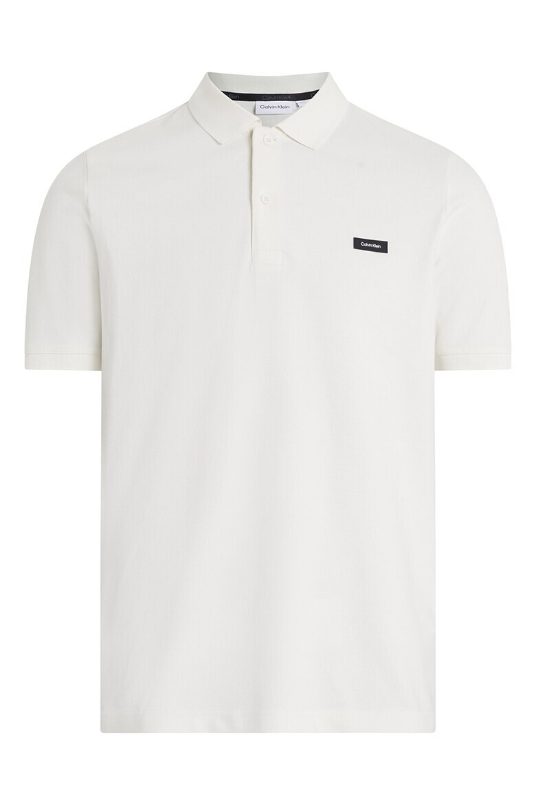CALVIN KLEIN Слим тениска с яка - Pepit.bg