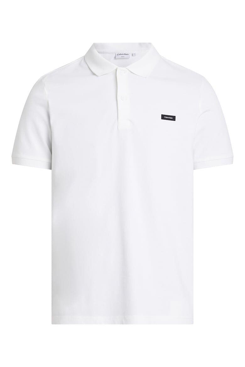 CALVIN KLEIN Слим тениска с яка - Pepit.bg
