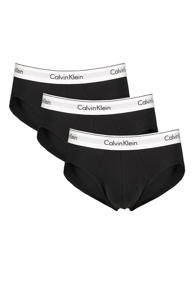 CALVIN KLEIN Слипове с лого - 3 чифта - Pepit.bg